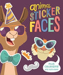 Animal Sticker Faces-9781837711086