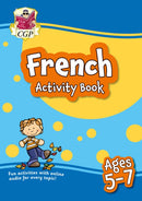 French Activity Book for Ages 5-7 (with Online Audio)-9781837740062