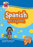Spanish Activity Book for Ages 5-7 (with Online Audio)-9781837740093