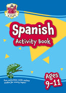 Spanish Activity Book for Ages 9-11 (with Online Audio)-9781837740116