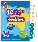 10 Minutes a Day Numbers for Ages 3-5 (with over 100 stickers)-9781837740215