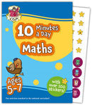 10 Minutes a Day Maths for Ages 5-7 (with over 100 stickers)-9781837740222