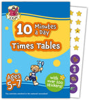 10 Minutes a Day Times Tables for Ages 5-7 (with over 100 stickers)-9781837740239