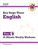 KS3 Year 9 English 10-Minute Weekly Workouts-9781837740505