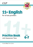11+ English Practice Book & Assessment Tests - Ages 6-7 (for all test providers)-9781837740765