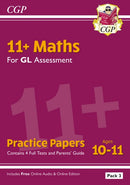 11+ GL Maths Practice Papers: Ages 10-11 - Pack 3 (with Parents'' Guide & Online Edition)