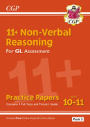 11+ GL Non-Verbal Reasoning Practice Papers: Ages 10-11 Pack 3 (inc Parents'' Guide & Online Edition)