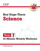 KS3 Year 7 Science 10-Minute Weekly Workouts (includes answers)-9781837741175