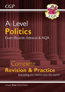 A-Level Politics: Edexcel & AQA Complete Revision & Practice (with Online Edition)-9781837741489
