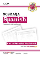 GCSE Spanish AQA Exam Practice Workbook with CGP RevisionHub