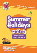 CGP Summer Holidays Activity Workbook - for kids between Year 3 and Year 4 (ages 7-8)-9781837742219