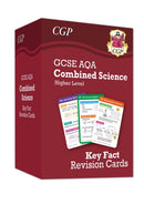 New GCSE Combined Science AQA Higher Key Fact Revision Cards - Summary cards for quick revision-9781837742394
