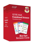 New GCSE Combined Science AQA Foundation Key Fact Revision Cards - Summary cards for quick revision-9781837742400