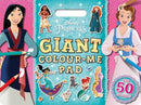 Disney Princess: Giant Colour Me Pad-9781837951109