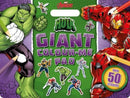 Marvel Avengers Hulk: Giant Colour-Me Pad-9781837951123