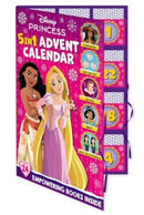 Disney Princess: 5-in-1 Advent Calendar-9781837959099