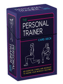 The Personal Trainer Card Deck : 80 Exercise Cards and Booklet to Inspire Your Workout Routines-9781837994939