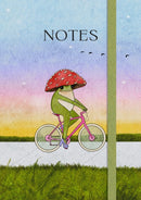 The Little Frog Notebook : A Beautiful 160-Page Lined Notebook Featuring the Internet's Beloved Mushroom Frog, from the Artist Maybell Eequay-9781837997367