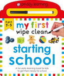 My First Wipe Clean: Starting School-9781838990220