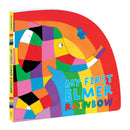 My First Elmer Rainbow : Shaped Board Book-9781839134784