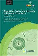 Quantities, Units and Symbols in Physical Chemistry : 4th Edition, Abridged Version-9781839161506
