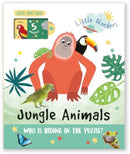 Jungle Animals : Who is Hiding in the Puzzle?-9781839235443