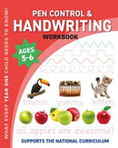 Pen Control & Handwriting Workbook-9781839238932