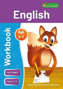 KS1 English Workbook for Ages 5-7 (Years 1 - 2) Perfect for learning at home or use in the classroom-9781839250811