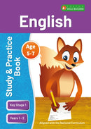KS1 English Study and Practice Book for Ages 5-7 (Years 1 - 2) Perfect for learning at home or use in the classroom-9781839251221