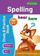 KS1 Spelling Study & Practice Book for Ages 6-7 (Year 2) Perfect for learning at home or use in the classroom-9781839251283