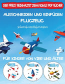 Scherenkontrollaktivitaten : Ausschneiden und Einfugen - Flugzeug-9781839914799