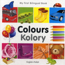 My First Bilingual Book - Colours - English-polish
