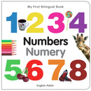 My First Bilingual Book -  Numbers (English-Polish)