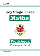 KS3 Maths Workbook - Foundation (includes answers)-9781841460482