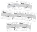 Jolly Phonics Handwriting Books Complete Set (1-7) : In Precursive Letters (British English edition)-9781844140381