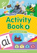 Jolly Phonics Activity Book 4 : In Precursive Letters (British English edition)-9781844141562