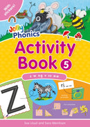Jolly Phonics Activity Book 5 : In Precursive Letters (British English edition)-9781844141579