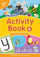 Jolly Phonics Activity Book 6 : In Precursive Letters (British English edition)-9781844141586