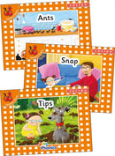 Jolly Phonics Orange Level Readers Set 1 : in Precursive Letters (British English edition)-9781844145744