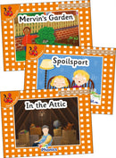 Jolly Phonics Orange Level Readers Set 7 : in Precursive Letters (British English edition)-9781844145805