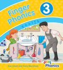 Finger Phonics Book 3 : in Precursive Letters (British English edition)-9781844146451