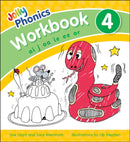 Jolly Phonics Workbook 4 : in Precursive Letters (British English edition)-9781844146543