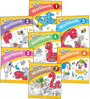 Jolly Phonics Workbooks 1-7 : in Precursive Letters (British English edition)-9781844146581