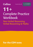 11+ Verbal Reasoning, Non-Verbal Reasoning & Maths Complete Practice Workbook : For the 2025 Cem Tests-9781844198443