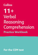 11+ Verbal Reasoning Comprehension Practice Workbook : For the 2025 Cem Tests-9781844199013