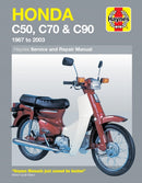 Honda C50, C70 & C90 (67 - 03) Haynes Repair Manual : (67 - 03)-9781844253753