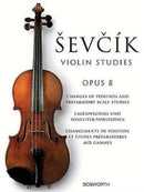 Violin Studies Opus 8 : Changes of Position and Preparatory Scale Studies-9781844495009