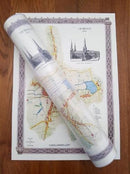 Lichfield 1781 - Old Map Supplied Rolled in a Clear Two Part Screw Presentation Tube - Print Size 45cm x 32cm-9781844918003
