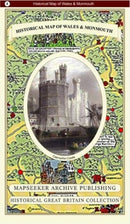 Historical Map of Wales & Monmouth-9781844918522