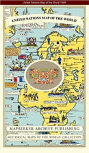 United Nations Map of The World 1946-9781844918812